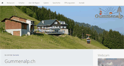 Desktop Screenshot of gummenalp.ch